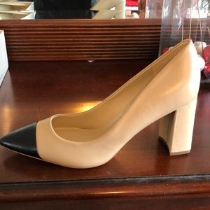 Marc Fisher Leather Nude Heels